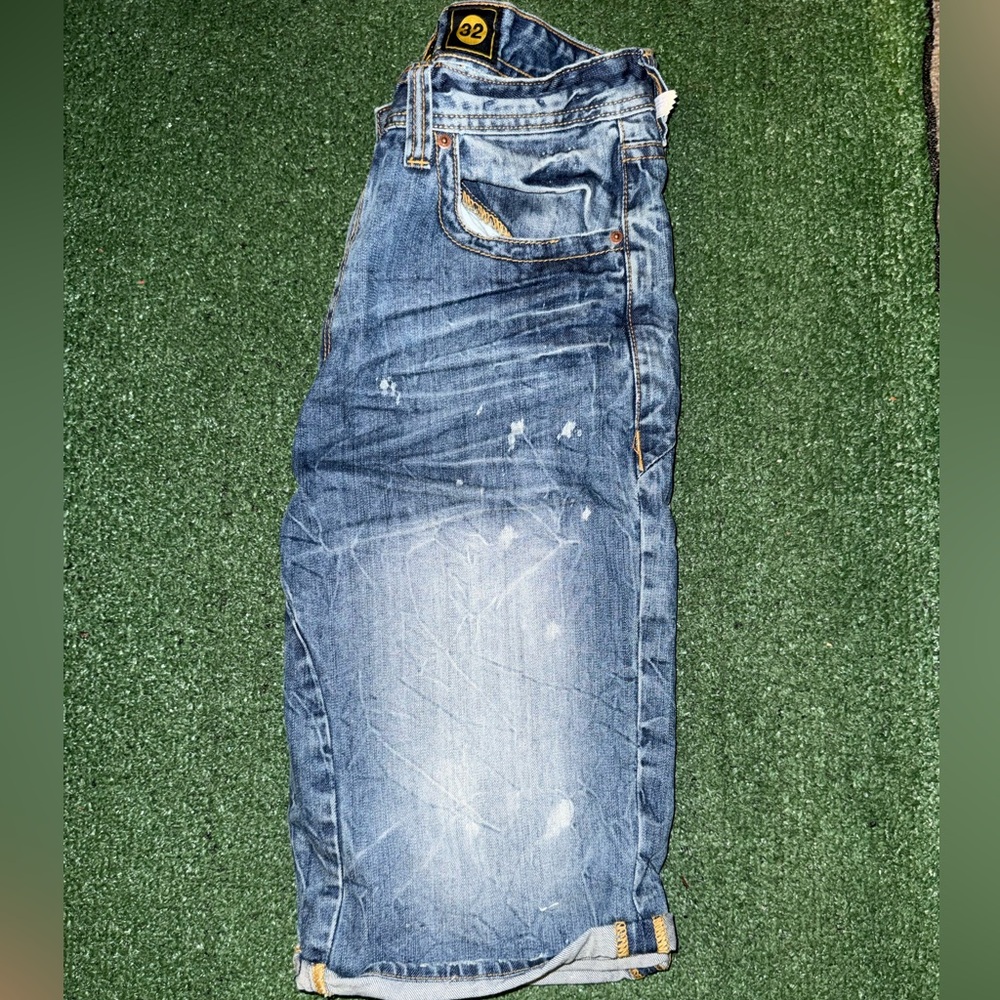 AKOO Blue Denim Jean Shorts